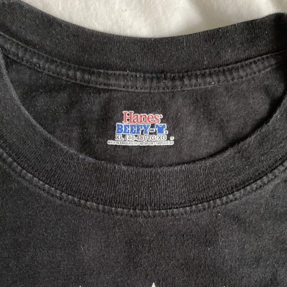 Black Willie Nelson band tee. Mens size XL. - Picture 3 of 3